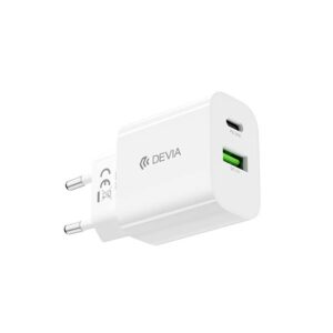 Φορτιστής ταξιδίου Pro 3 PD+QC 30W A+C Gan Devia