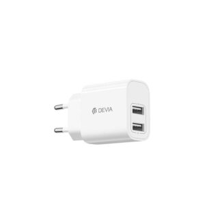 Φορτιστής ταξιδίου Lite2 2.4A 2USB Devia