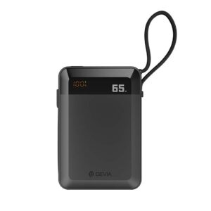 Power Bank Ultra4 PD 65W με καλώδιο & ψηφιακή οθόνη (20000mAh) Devia