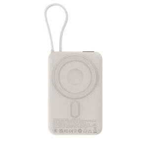 Power Bank Extreme Speed 22.5W 4σε1 Μαγνητικό με Στήριξη & Ενσωματομένο Καλώδιο (10000mAh) Devia