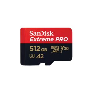 SANDISK κάρτα μνήμης Extreme Pro microSDXC 512GB 4K 200MB/s