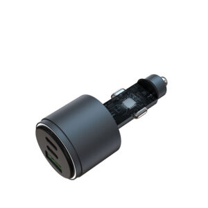 Φορτιστής αυτοκινήτου Devia 116W Extreme Speed QC USB+Dual C - Image 3