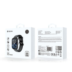 DEVIA Smartwatch Lite1 Μαύρο (2.01" TFT) - Image 2