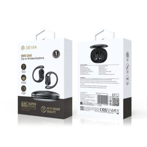 Ασύρματα ακουστικά Clip-On Devia OWS Lite3 Μαύρα - Image 2